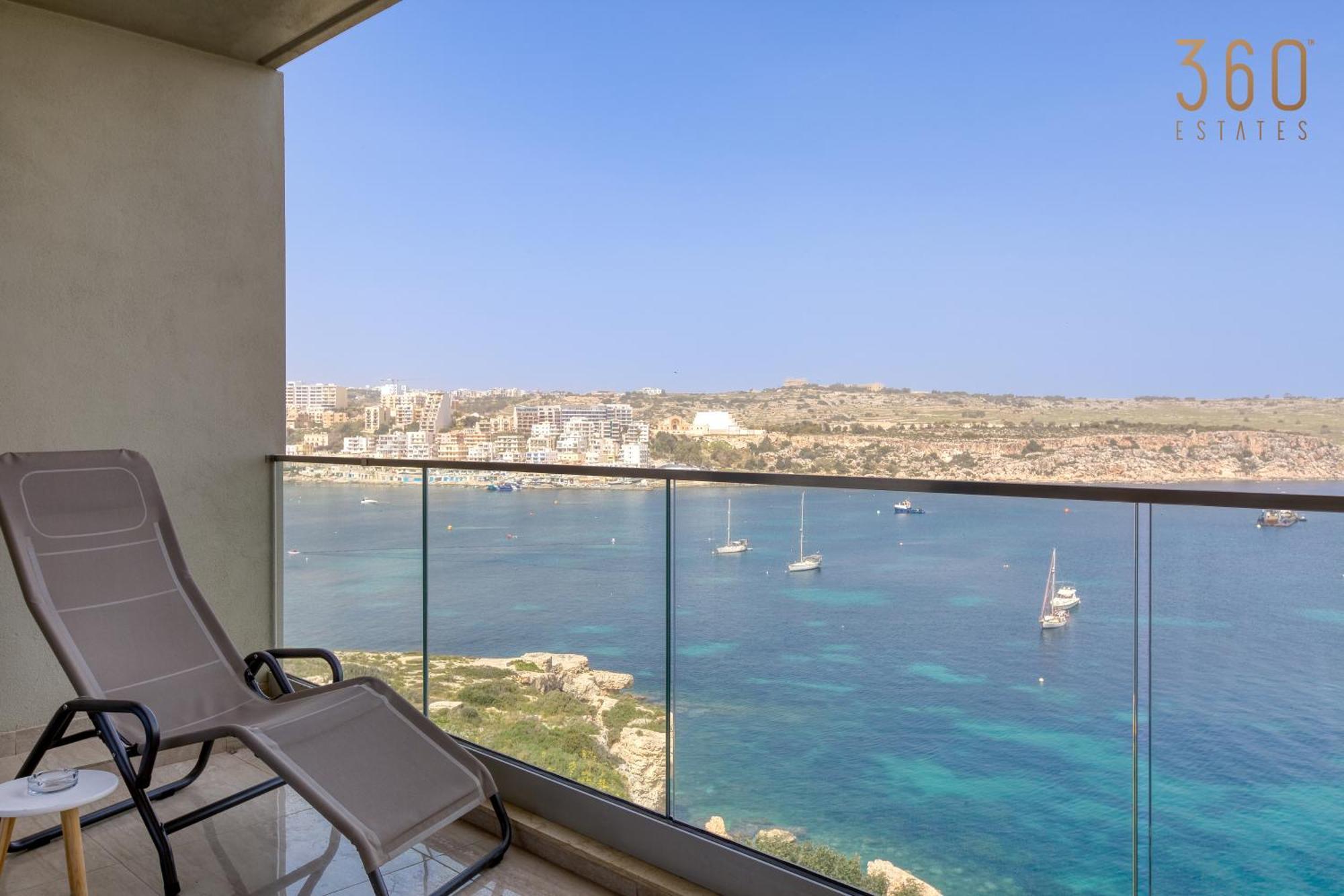 Designer 2Br Home With Stunning Views In St Pauls By 360 Estates St. Paul's Bay Exterior photo
